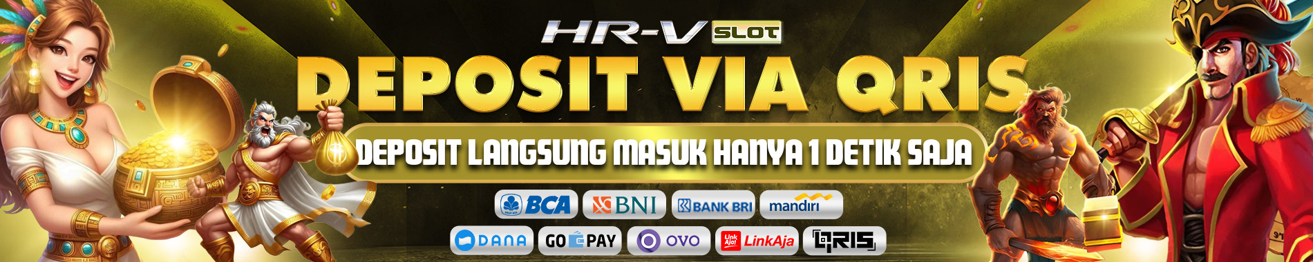 PROSES CEPAT VIA QRIS HANYA DI HRVSLOT